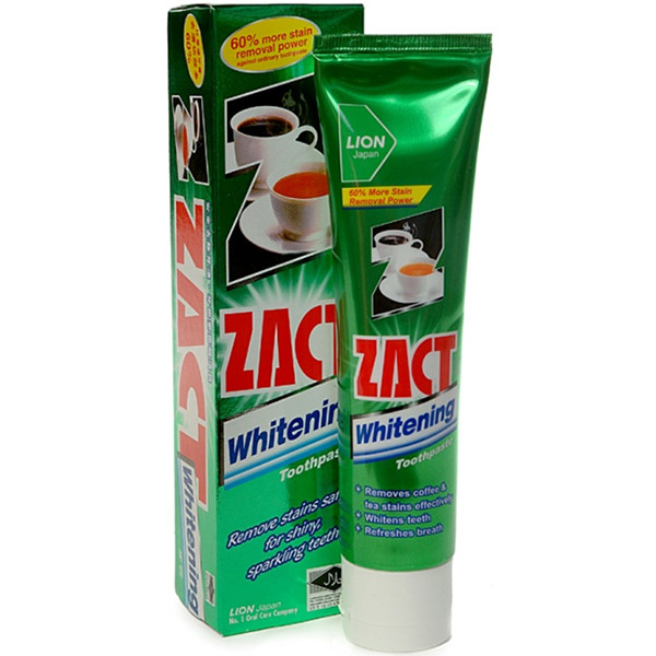 Зубная паста Lion Zact Whitening 100 гр.